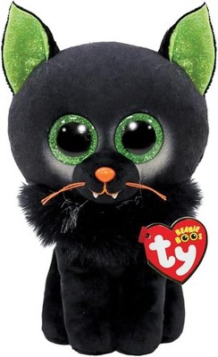 Ty Beanie Baby Boos 36477 Oleander schwarze Katze Halloween / 15 cm NEU