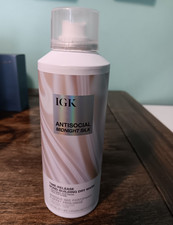 IGK Antisocial Midnight Silk Dry Mask Spray 5 oz Vegan Silk Smooth Shine