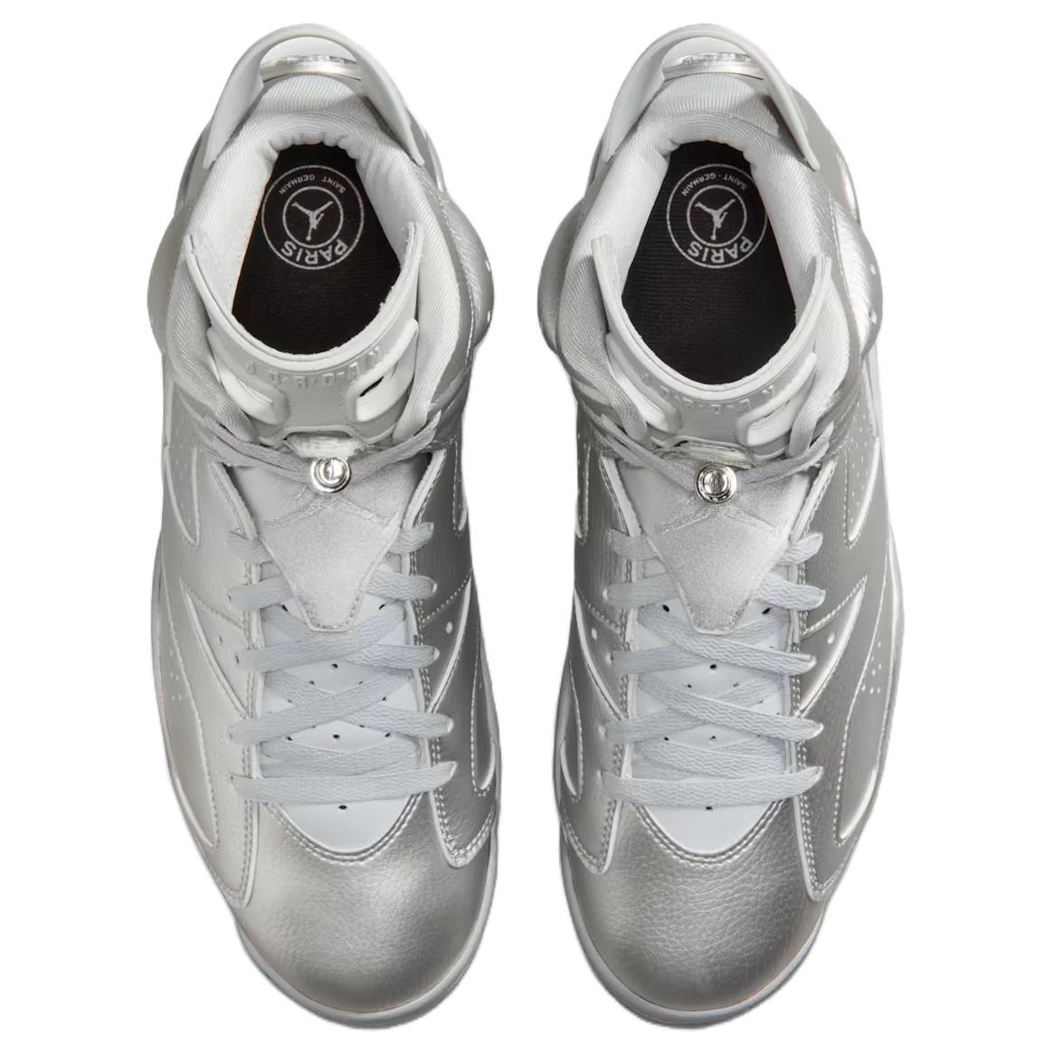 Size 12 - Paris Saint-Germain x Air Jordan 6 Retro Silver for sale