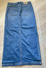 Unionbay women  s Blue Denim Straight Jeans skirt  