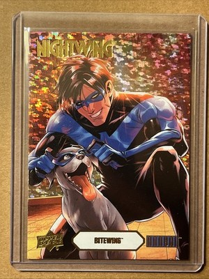 2024-25 DC Annual Nightwing Insert Bitewing Sparkle 126/199 NW-7 Upper Deck
