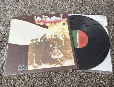EX w/ Shrink Hype Sticker LED ZEPPELIN II VINYL 1977 ATLANTIC SD-19127