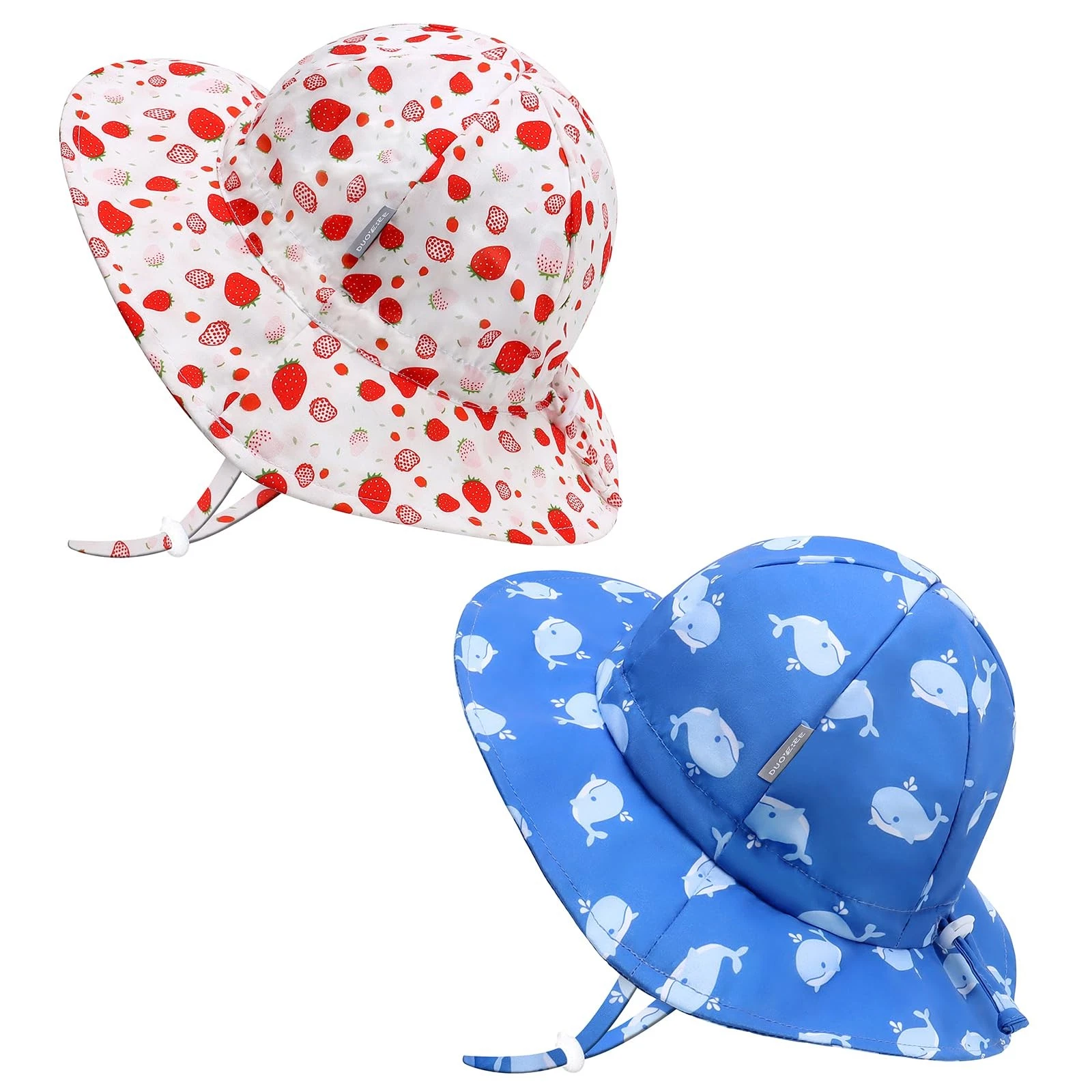 Baby Bucket hat UPF 50+ Wide Brim Toddler Sun hat Beach for Girls