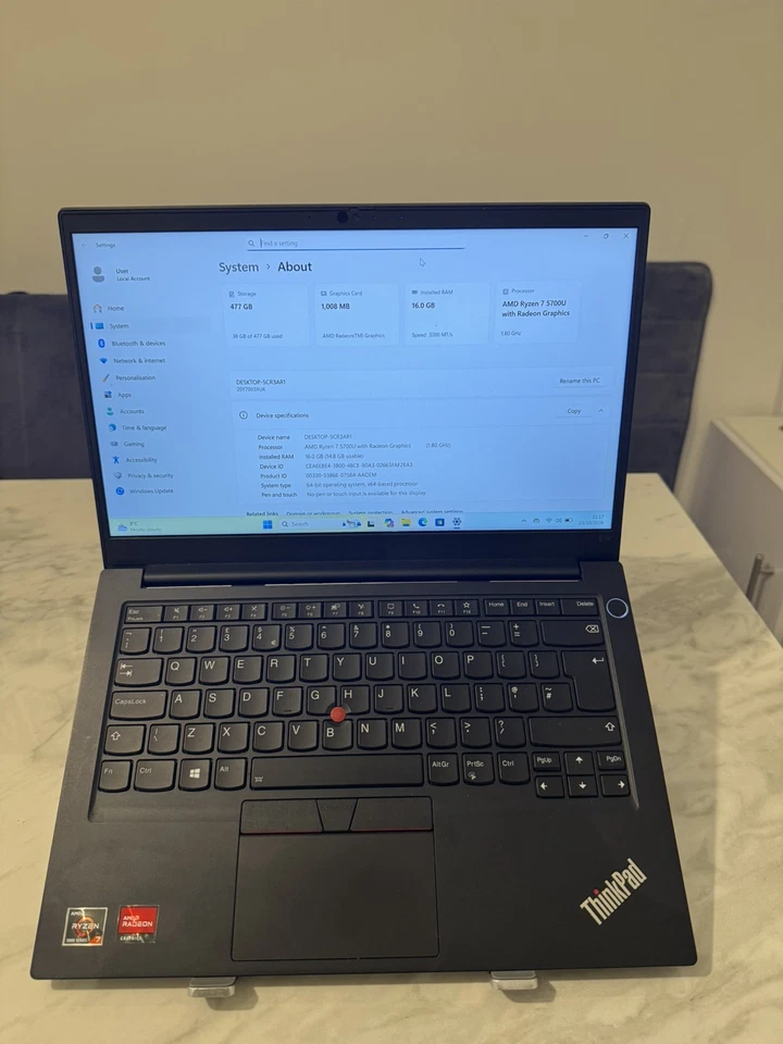 Lenovo ThinkPad E14 G3 · Ryzen 7 5700U · 16GB · 512GB, photo 1 of 5