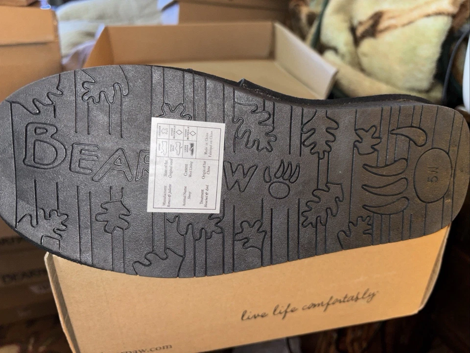 Bearpaw Botas Emma Botas para Niños Pequeños Negras Talla 12 Foto 4 de 4