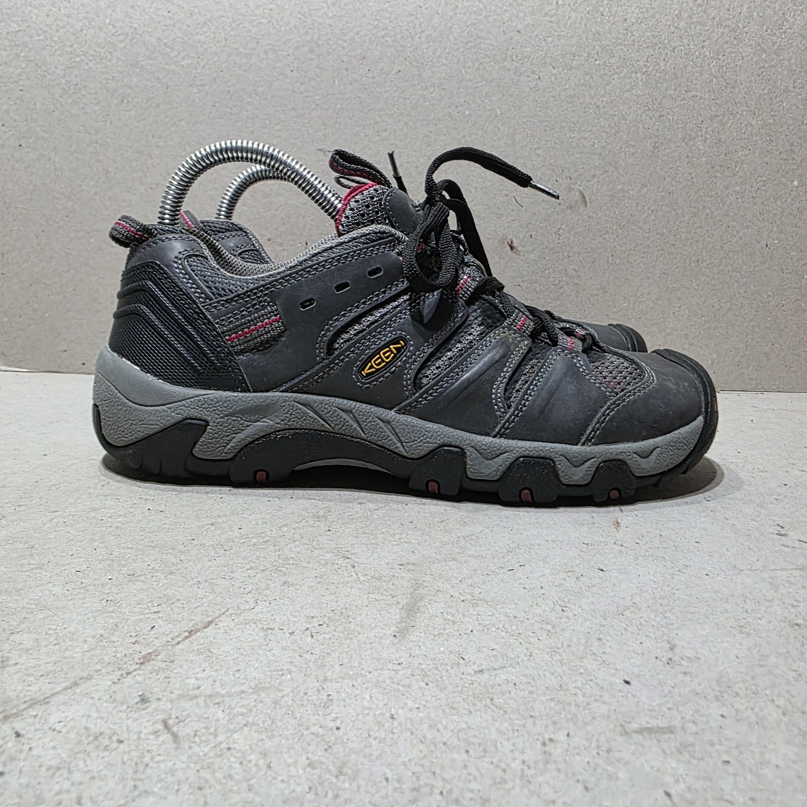 SCARPE DA CAMPEGGIO KEEN OAKRIDGE DONNA SINTETICHE ESCURSIONISMO GRIGIO UK5.5 EU38.5