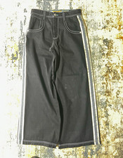 JNCO 180 Skunk Black Wash. 30x32, 26 wide leg opening. Flasher Included.