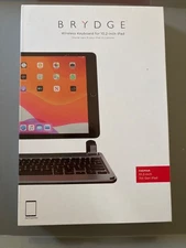 BRYDGE BRY80022 Wireless Keyboard for 10.2" iPad, Backlit Bluetooth, Space Gray