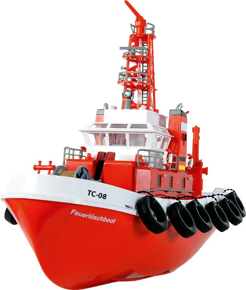 Carson Modellsport RC-Feuerlöschboot TC-08 RC Motorboot Boot DEFEKTWARE - Bild 2 von 4