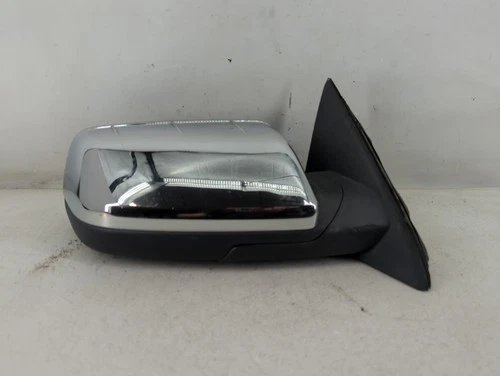 2009-2012 Ford Flex Passenger Right Side View Manual Door Mirror Chrome MRBBG