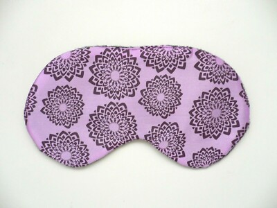 Satin Eye Mask Sleep Shade Blindfold Travel Sleep Aid BN Choose