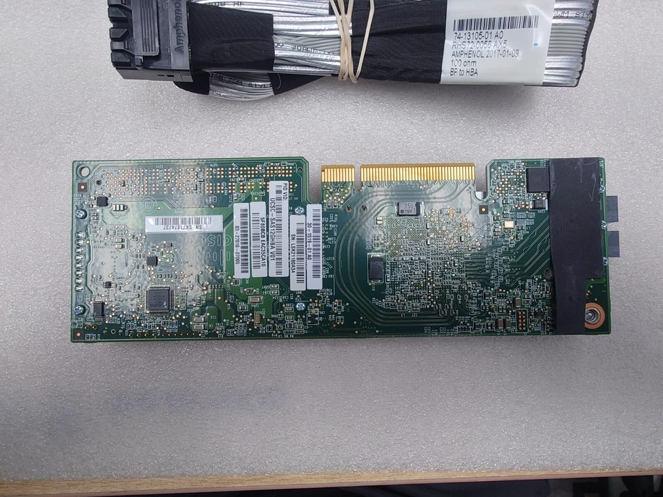 Cisco UCSC-SAS12GHBA 12Gb/s Modular SAS 24-Channel PCIe HBA Controller - Image 2 of 4
