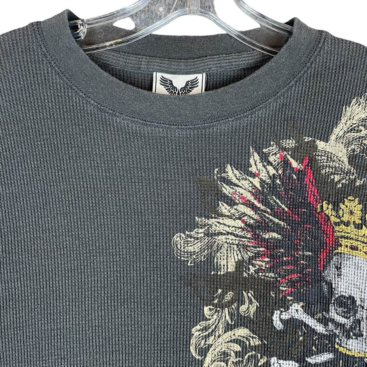 Vintage Avirex Y2K Thermal T Shirt Mens XL Crewneck Long Vintage Avirex Y2K Thermal T Shirt Mens XL Crewneck Long