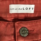 LOFT High Waist Wide Leg Crop Denim Jean in Rose Size 14 ~ NEW — photo 5