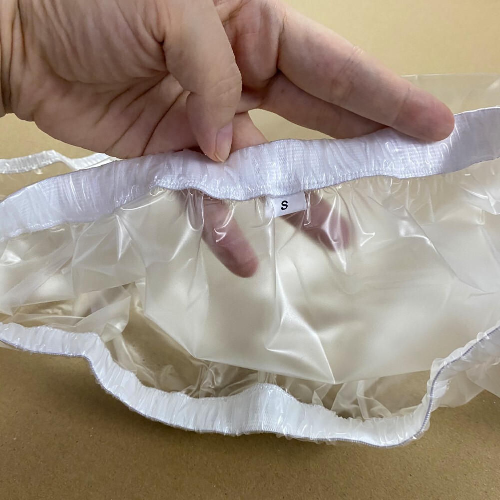 Adult Waterproof Vinyl Incontinence Pants Plastic Knickers Underwear
