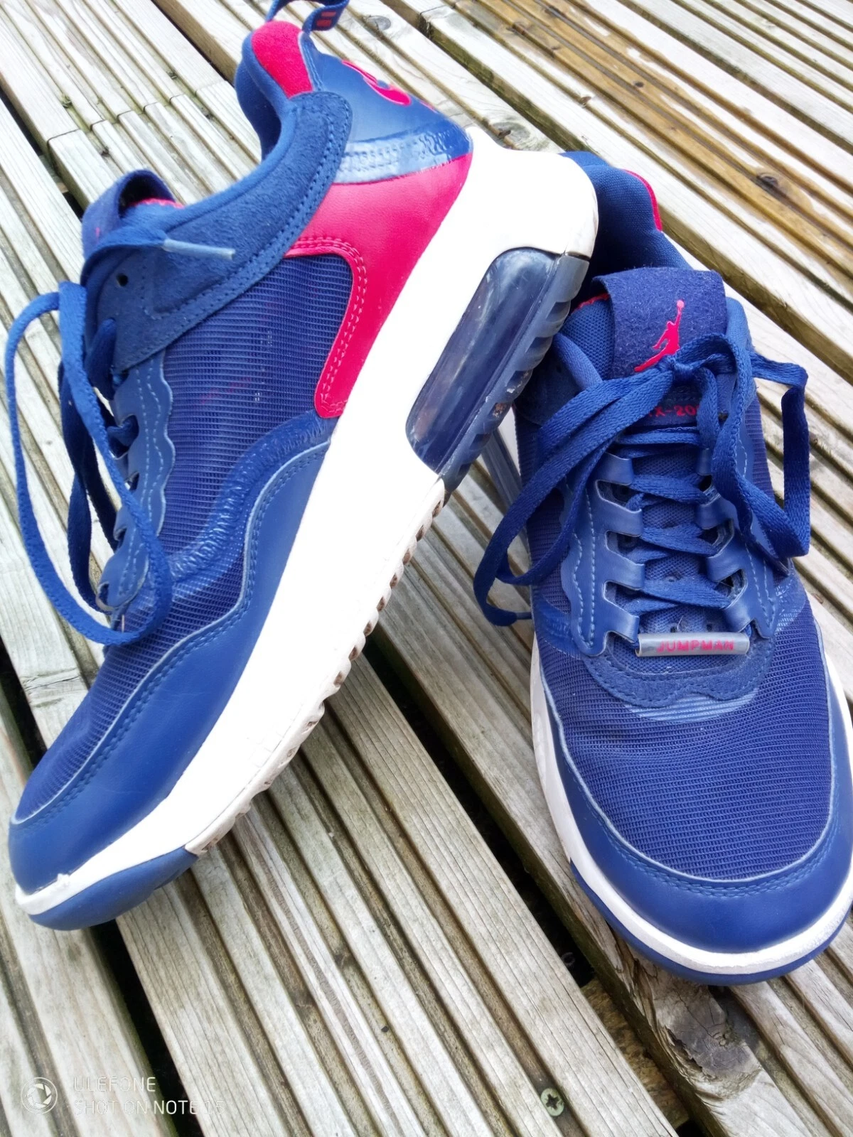 Nike Air Jordan Max 200 blu e rosso UK 7