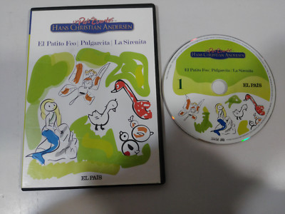 HANS CHRISTIAN ANDERSEN EL PATITO FEO LA SIRENITA PULGARCITA DVD SLIM