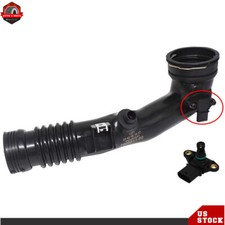 Manguera de tubo de intercooler turbocompresor conducto trasero para BMW 535i 640i 740i X5 X6