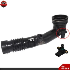 Turbo Turbocharger Intercooler Pipe Hose Rear Duct For BMW 535i 640i 740i X5 X6