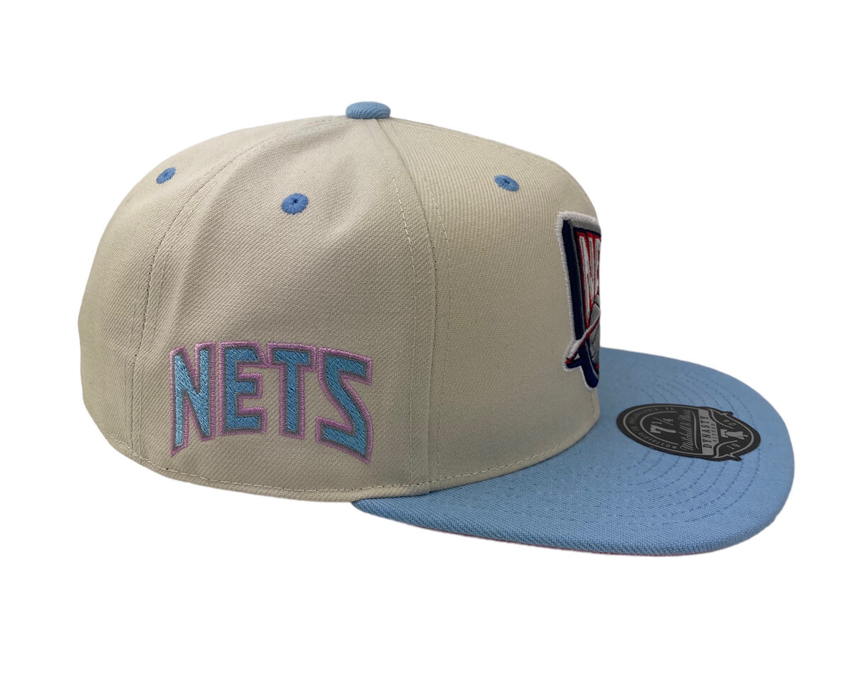 Mitchell&Ness ミッチェルアンドネス NETS ネッツ NBA キャップ Amazon.com: Mitchell & Ness Brooklyn Nets Snapback Hat for