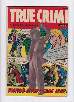 TRUE CRIME COMICS VOL.2 #1 [1949 VG-] USED IN S.O.T.I.
