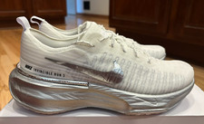 Nike By You ZoomX Invincible Run Flyknit 3 White Silver FZ1428 100 Men Size 9.5