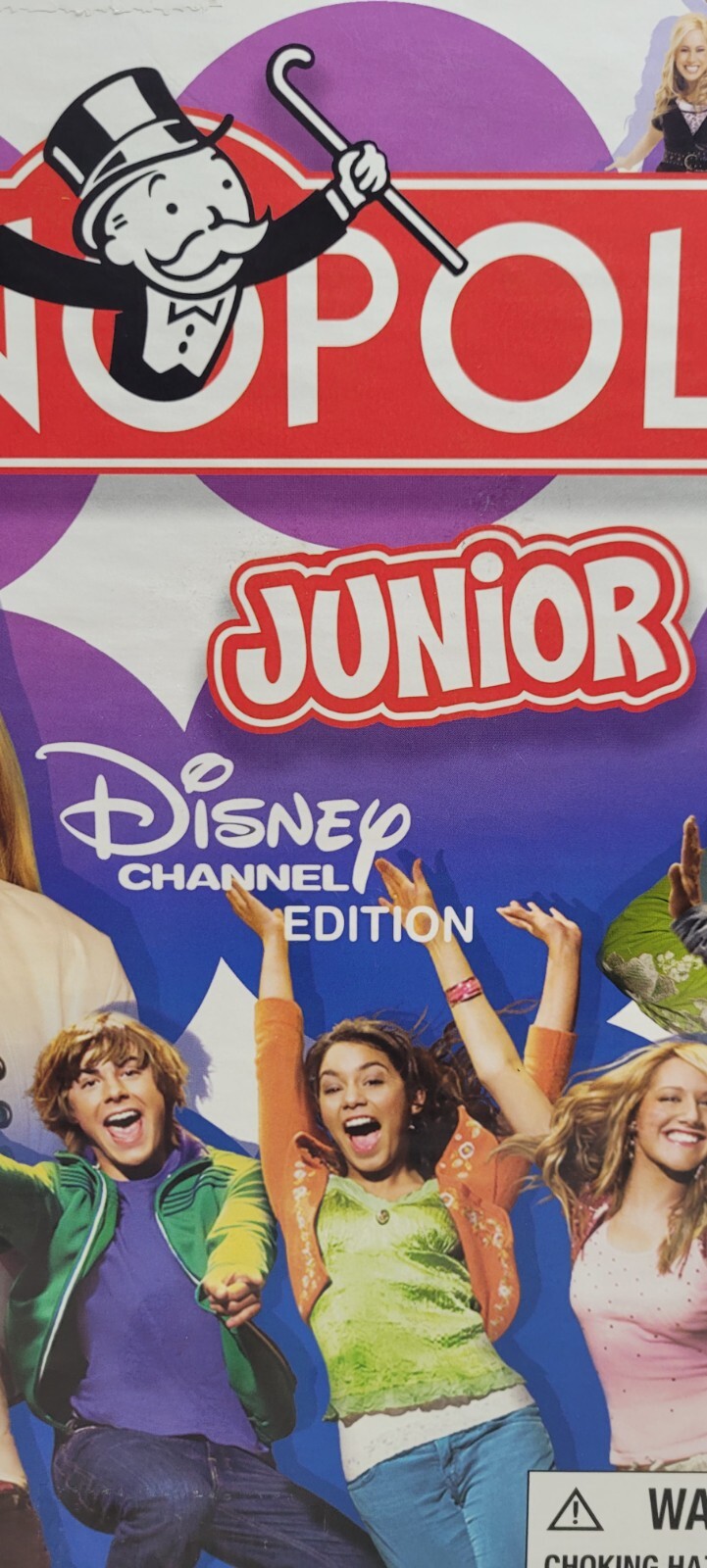 Monopoly Junior Disney Channel Edition Play Set Game Complete. Parker