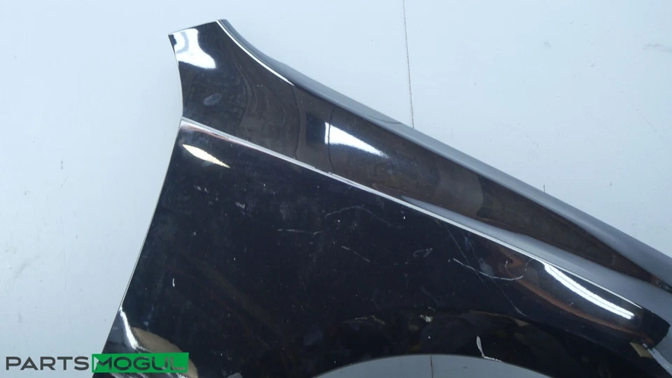 Panel de guardabarros delantero derecho del lado del pasajero Hyundai Equus 2011-2014 negro OEM Foto 3 de 4