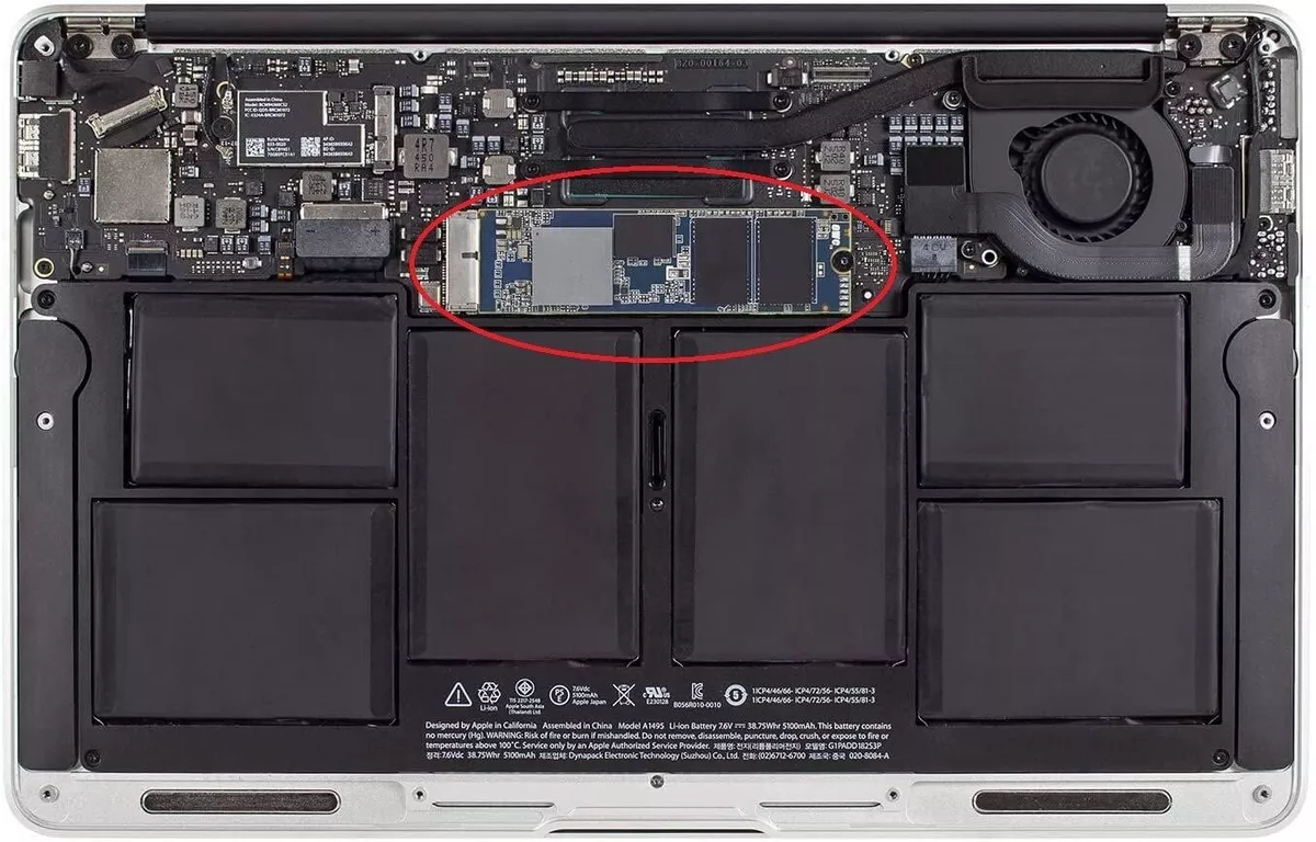 Ssd macbook shop 2017
