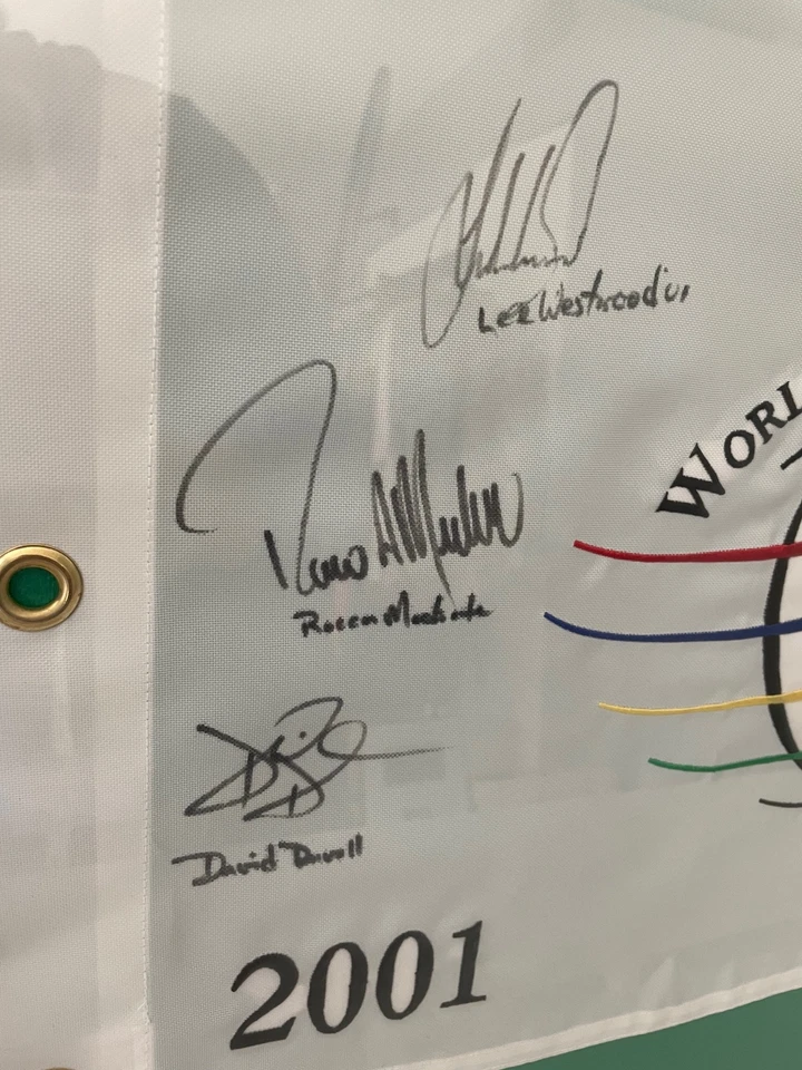 Чемпионат мира по гольфу Bellerive 2001 Дэвид Дюваль Ли Вествуд Рокко средний размер - Изображение 2 из 3