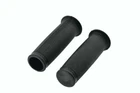 Handlebar grip rubber set for Simson SR1 SR2 KR50 Sparrow spherical, Black
