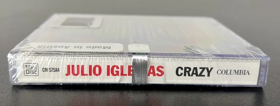 New Rare Vintage Julio Iglesias - Crazy Mini Disc Original Album, Factory Sealed - Image 3 of 4