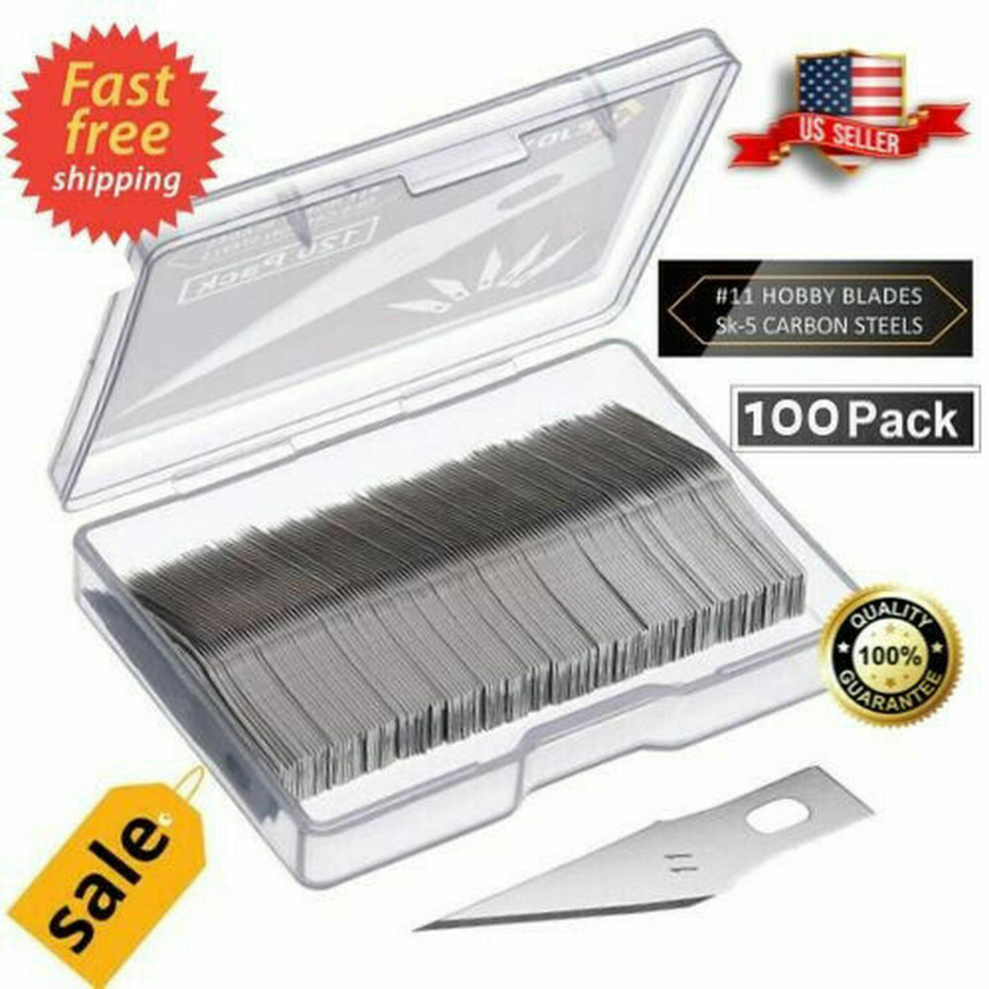 200PCS Blades #11 Exacto Knife For x-Acto Hobby Multi Tool Art Craft Replacement