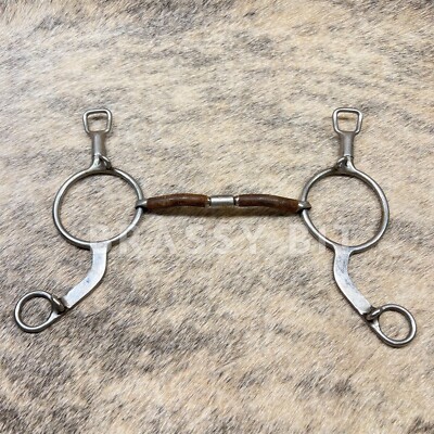 SOFT RUBBER FULL CHEEK SNAFF LE BIT 5.5