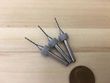 3 Pieces .9mm Micro Drill Bits 3D Printer Nozzle Cleaning PCB kit Extruder