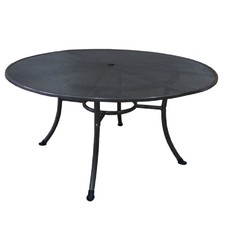 Gartentisch Tisch Rund Grau Woody 184 00014 Gunstig Kaufen Ebay