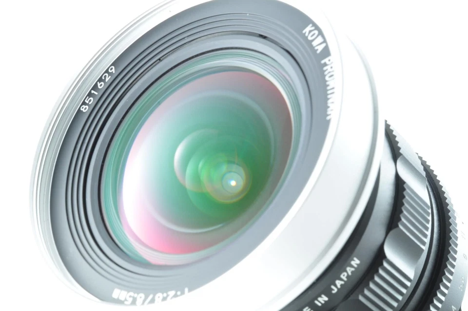 【Como Nuevo】 Lente súper ancha plateada Kowa Prominar 8,5 mm F2,8 para micro cuatro tercios Foto 4 de 4