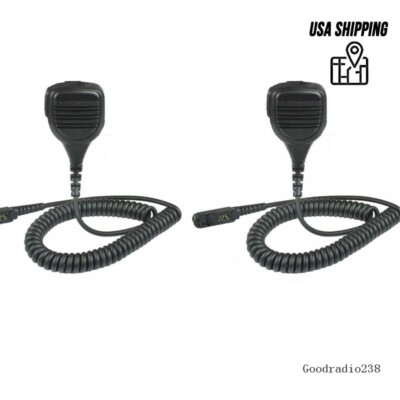 2PC Remote Speaker Microphone Replacement for XPR3300E XPR3500 DP2600 Radio