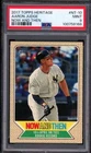 Aaron Judge Rookie Card 2017 Topps Heritage Now And Then #NT10 PSA 9