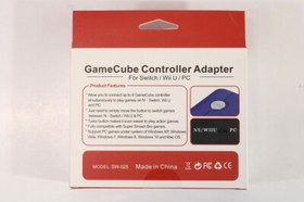 Nintendo GameCube SFC Digital Controller Pad Super Famicom & Purple Adapter