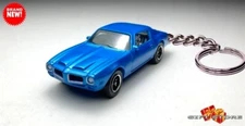 🎁 KEY CHAIN BLUE 71~73 PONTIAC FIREBIRD FORMULA 350/400 CUSTOM Ltd GREAT GIFT🎁