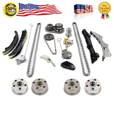 Timing Chain Cam Phaser Kit Fits 11-15 Chrysler Dodge Ram 3.6L DOHC Pentastar