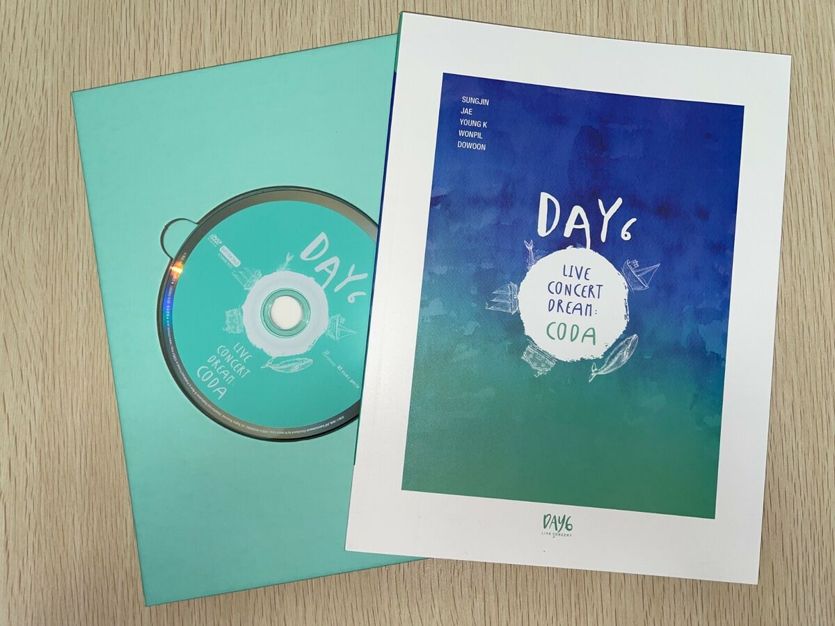 【レア品】　台湾限定版　LIVE映像DVD付　DAY6 The Day DAY6 - DAY6 Live Concert Dream: CODA DVD MINT CONDITION RARE