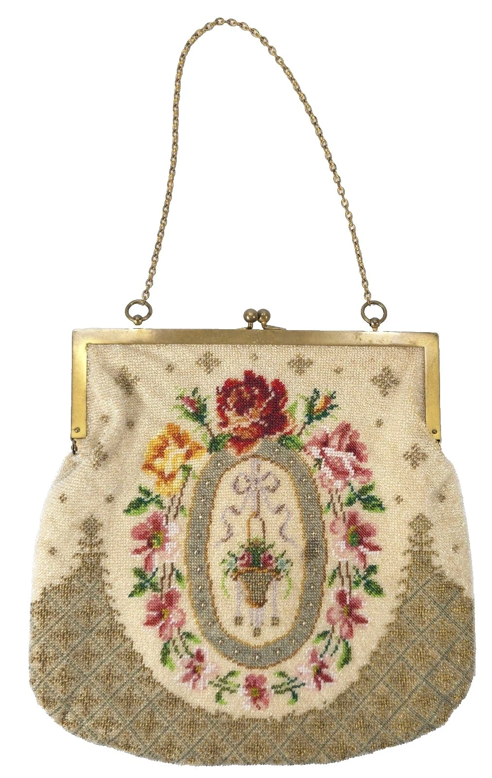 Purse Victorian Beaded Vintage Bags, Handbags & Cases