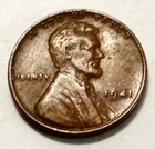 1941 Lincoln No Mint Mark Wheat Penny One Cent Coin- RARE