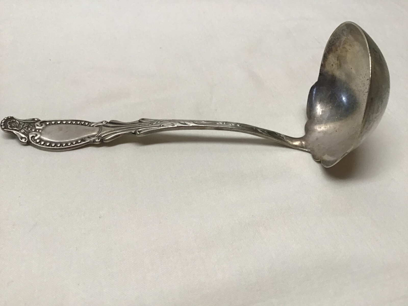 Vintage Reliance Mfg. Co.  A.I.  Silverplate Soup Ladle