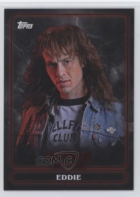 2025 Topps Stranger Things Eddie Munson Joseph Quinn as Eddie #9 01gs