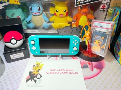 Nintendo Switch Lite Handheld Console Turquoise Used Minor Wear From Normal Play