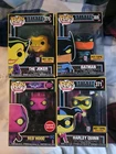 BATMAN Exclusive Funko Blacklight Lot