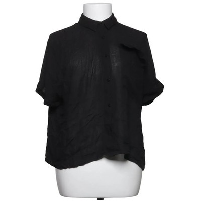 Black Palms the Label, Kurzarmhemd, Größe: M, TWO/W SHIRT, Schwarz, Viskose #upJ
